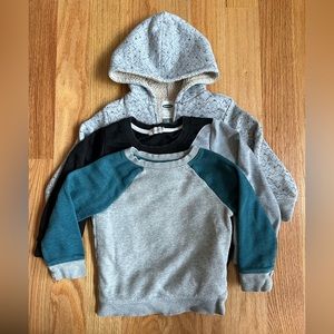 Bundle of Three 3T Sweatshirts